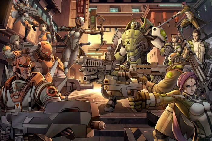 Infinity, a tactical and reactive wargame