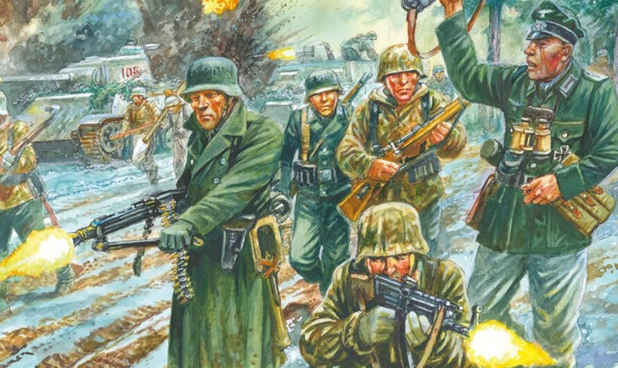 Couverture de l'armée Allemagne Bolt Action