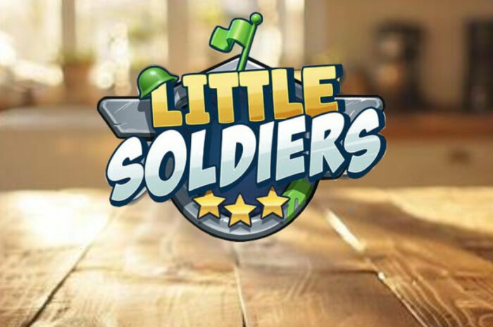 Little Soldiers, literally the kitchen table mini-wargame