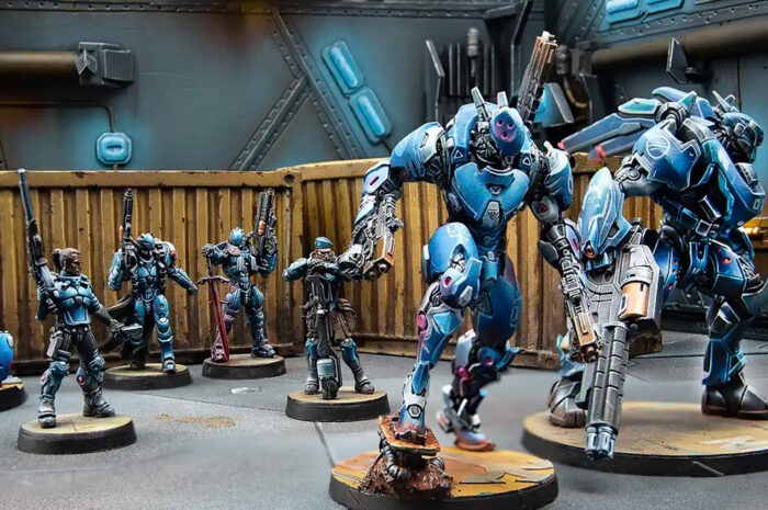 Infinity, un wargame tactique et réactif