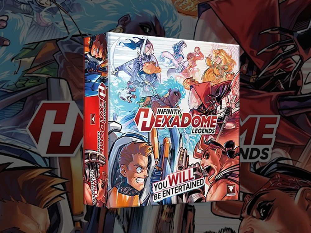 Hexadome Legends Board Game Miniature Tactics