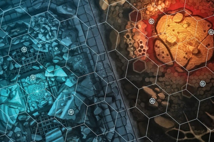The arena skirmish game: The perfect blend of miniatures, card and board games?